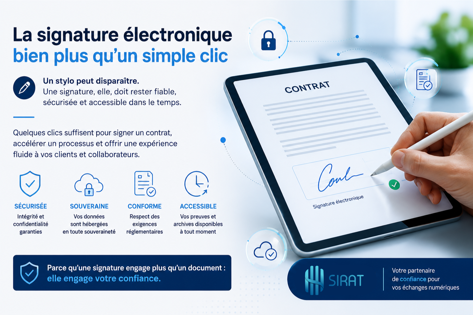 La signature électronique : bien plus qu’un simple clic